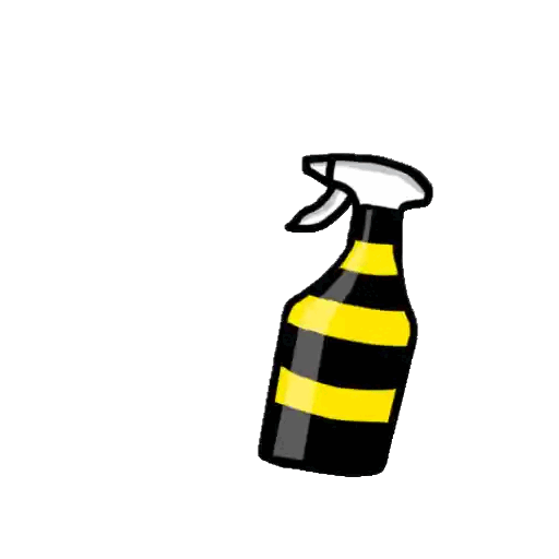 Bee spray bottle