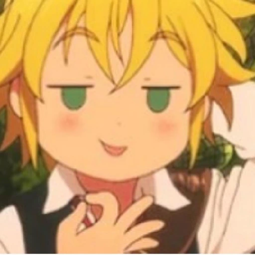 Smug anime grin