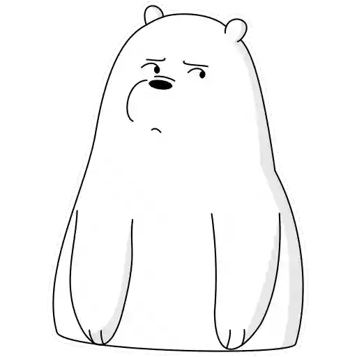 Unimpressed Polar Bear