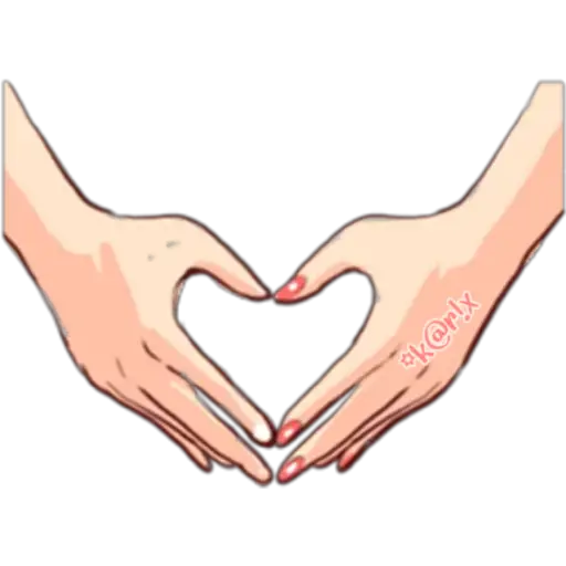 Heart Hands Gesture