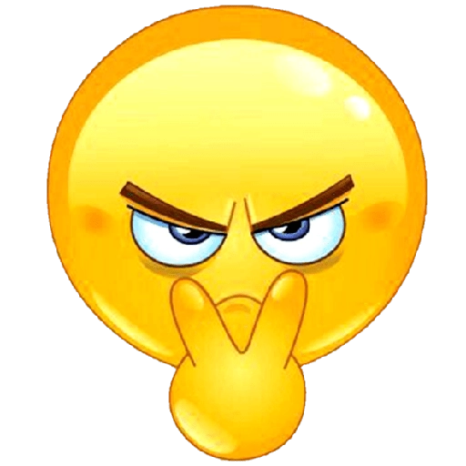 I'm watching you emoji