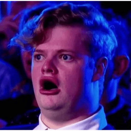 Guy in shock