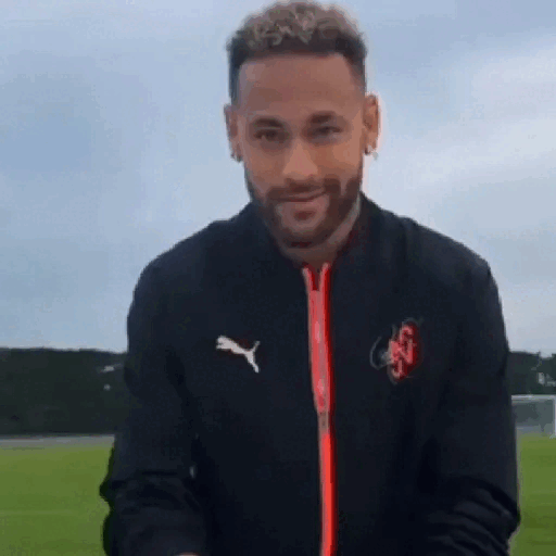 Neymar's Playful Gesture