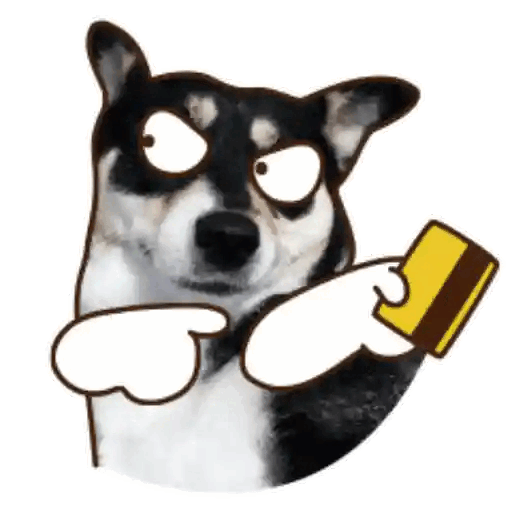 Dog with Credit Card