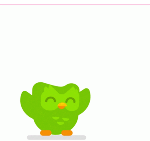 Duolingo Owl Cheering #2