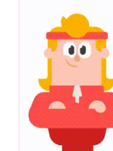 Confident Duolingo Duo