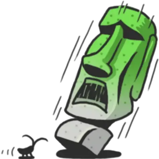 Easter Island Head Panic