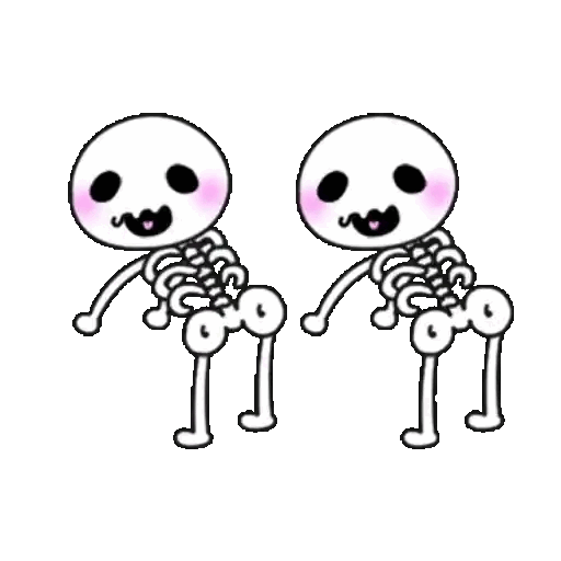 Skeletons grooving