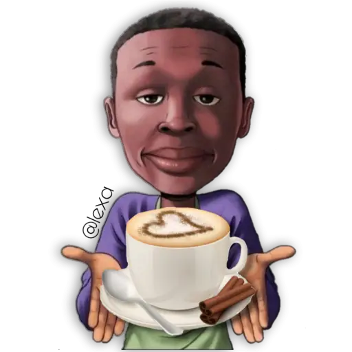 Offering Coffee Like Khaby