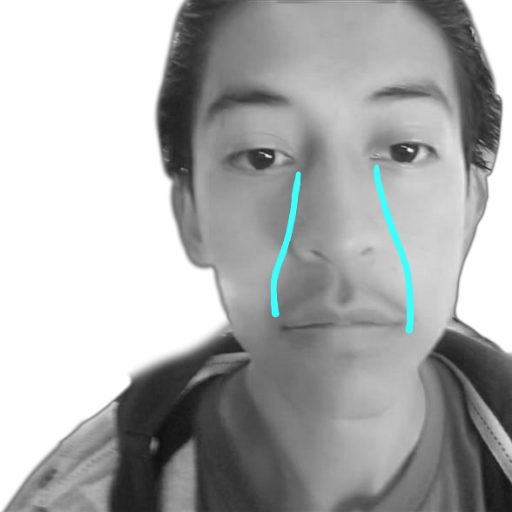 Crying but not really