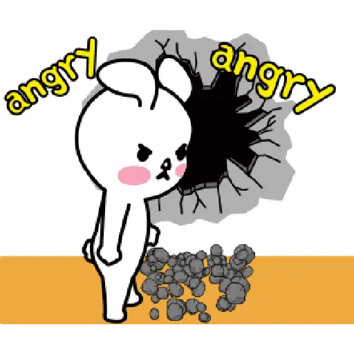 Rabbit's Furious Outburst