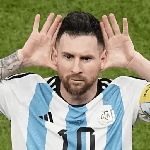 Messi's Victory Taunt