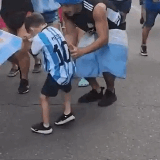 Little Soccer Fan's Dance