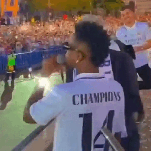 Celebrating the Championship Win
