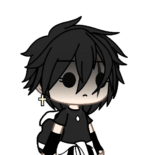 Emo Kid Pondering Gacha Life