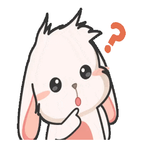 Confused Bunny Moment