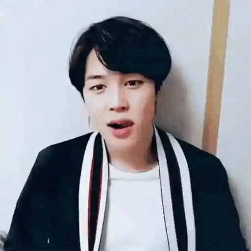 Surprised Jimin