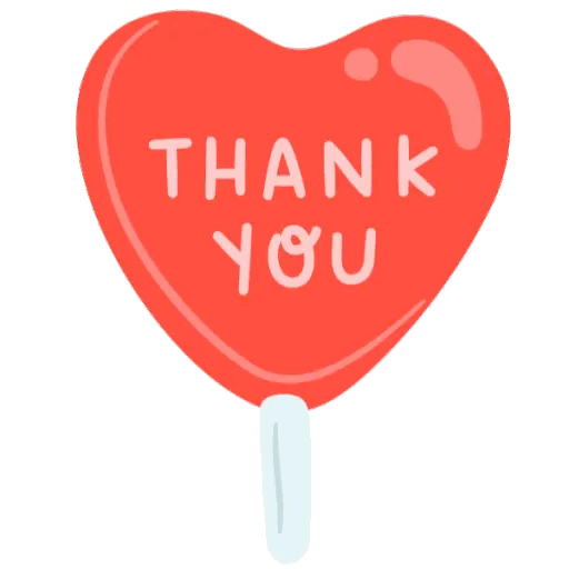 Heartfelt Thank You Lollipop