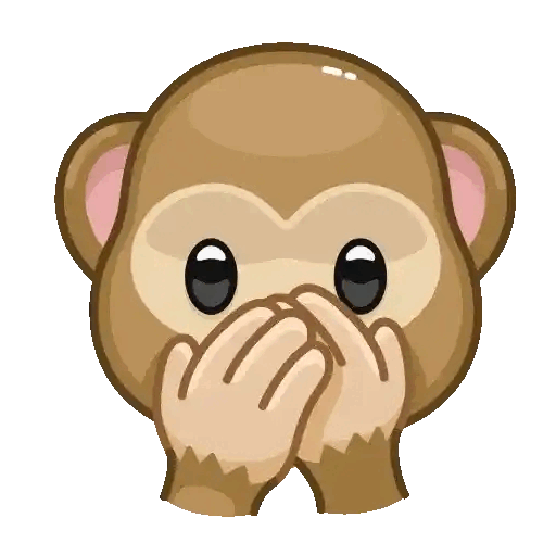 See No Evil Monkey Emoji