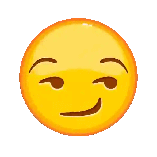 Smug Face Emoji