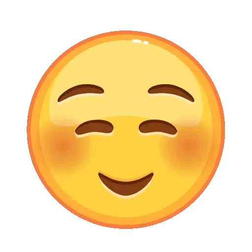 Content Smile Face