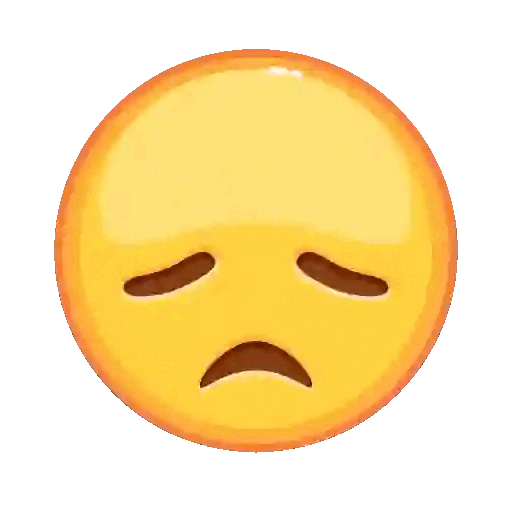 Feeling Down Emoji #2