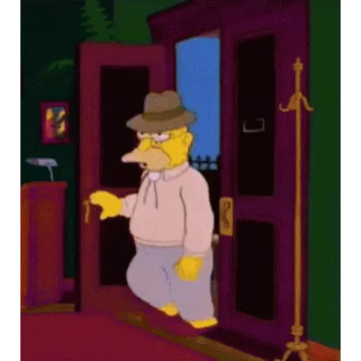 Grandpa Simpson Walks In and Out