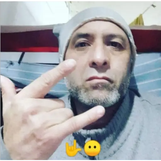 Rock on with a serious face