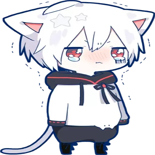Sad Catboy Tears