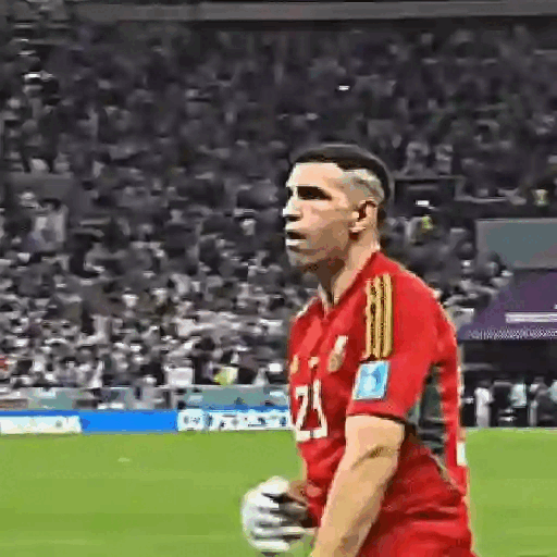 Confident Goalkeeper Walk