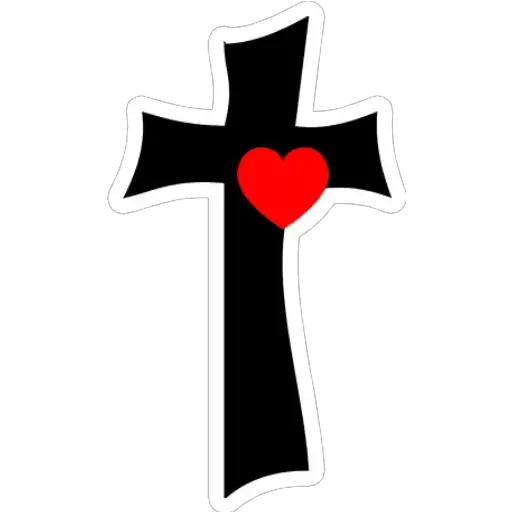 Cross with Heart