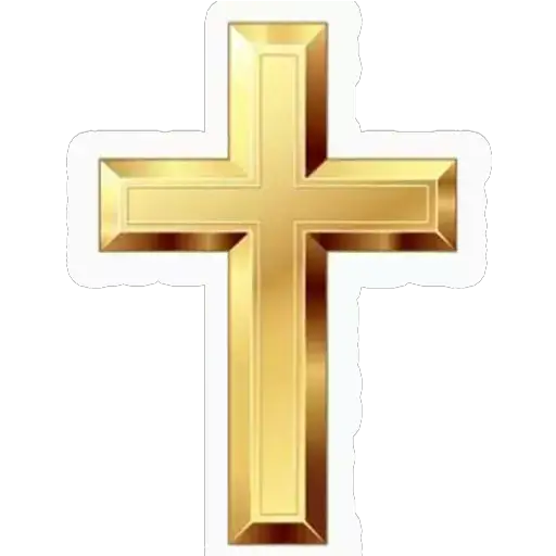Golden Cross Symbol #2