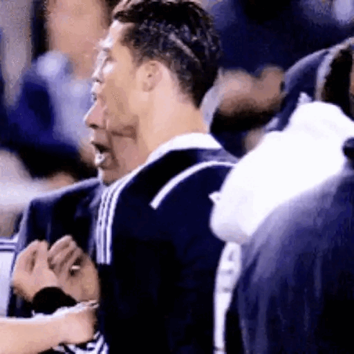 Cristiano Ronaldo Reacting