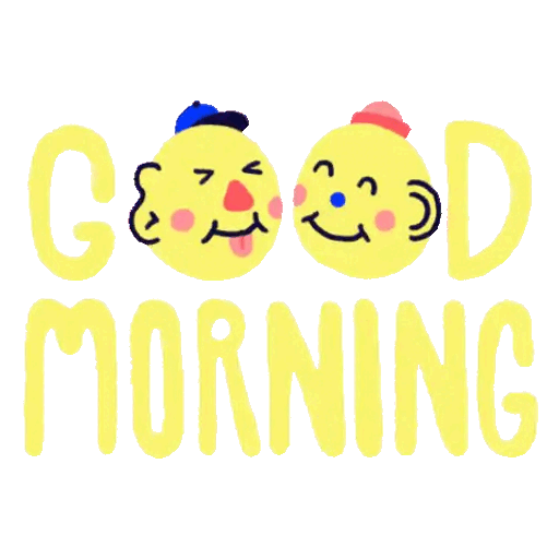 Cheerful Good Morning Faces