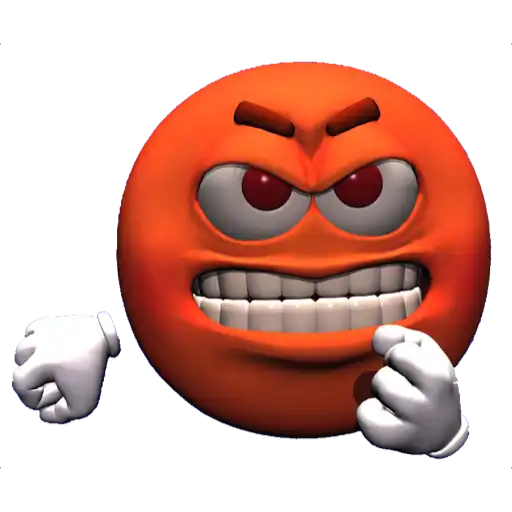 Raging Red Face